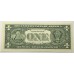 UNITED STATES OF AMERICA 2013 . ONE 1 DOLLAR BANKNOTE . PREFIX A and SUFFIX A